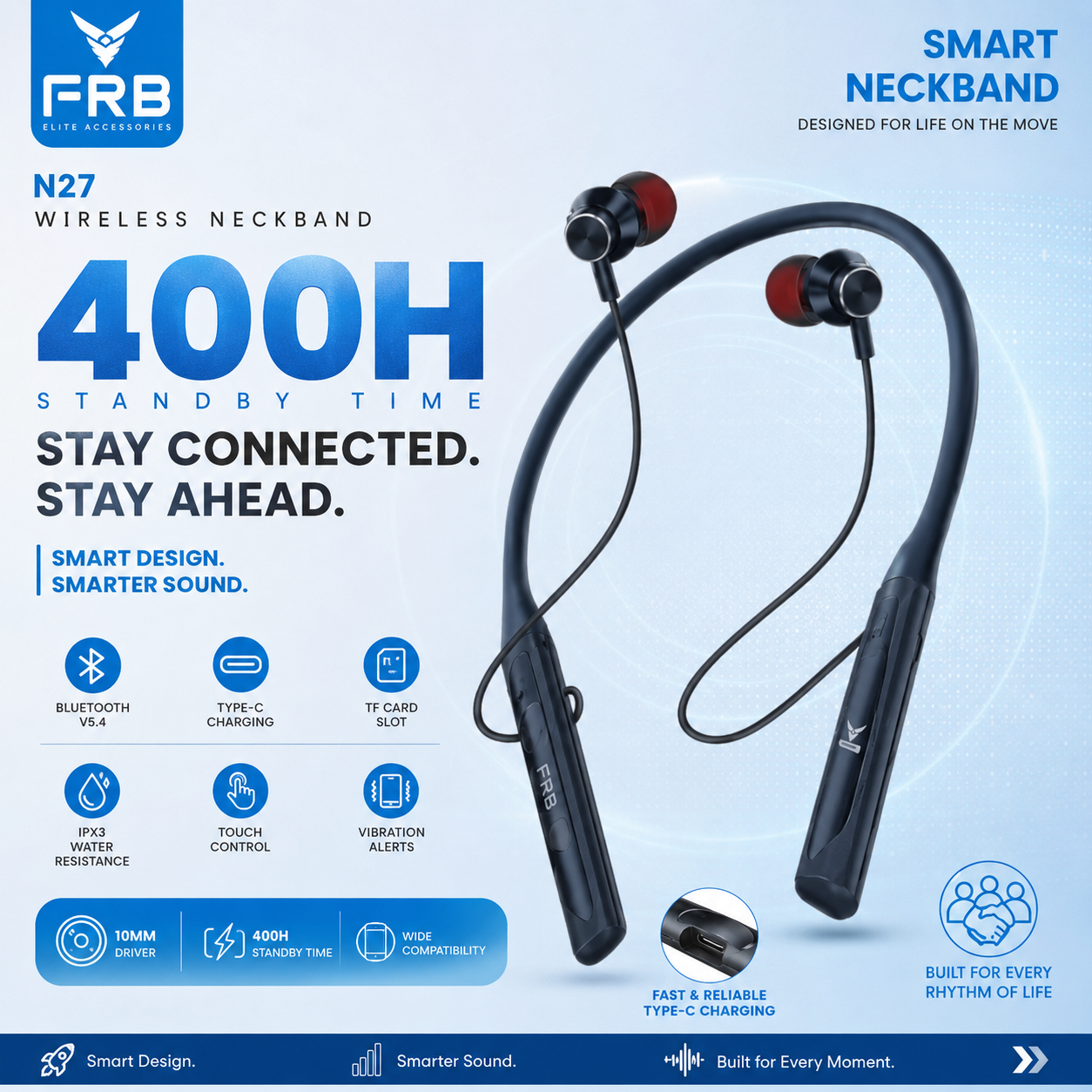 π§ FRB N27 Wireless Neckband